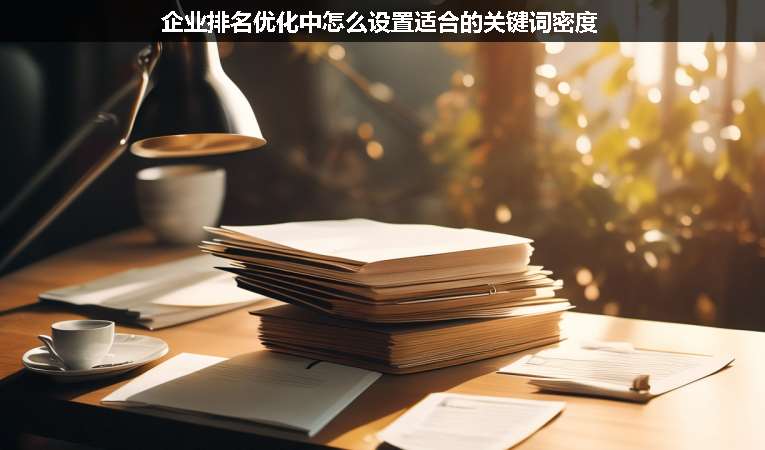 企業排名優化中怎么設置適合的關鍵詞密度